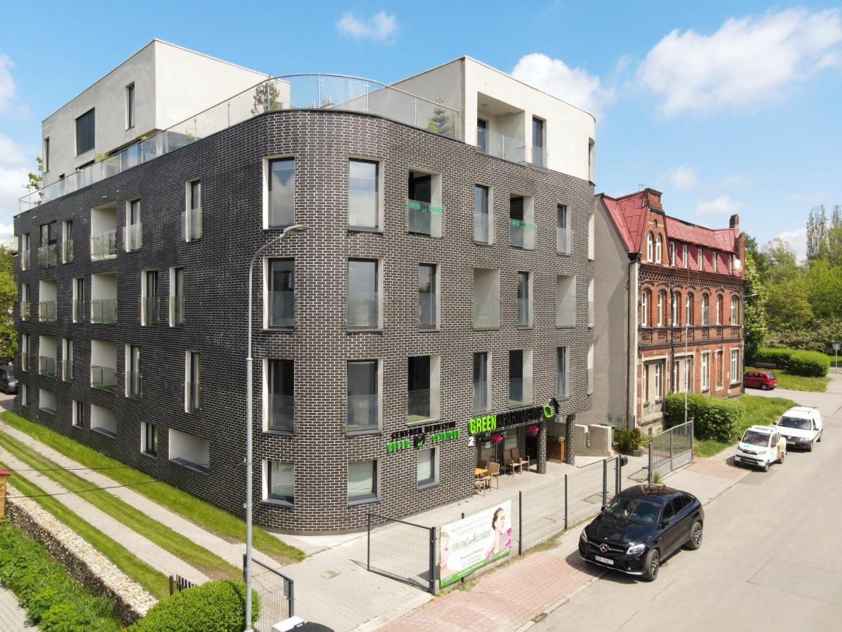 Zielone Apartamenty Katowice 霍茹夫 外观 照片